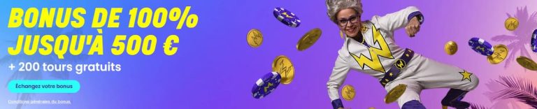 Wildz Casino bonus bienvenue