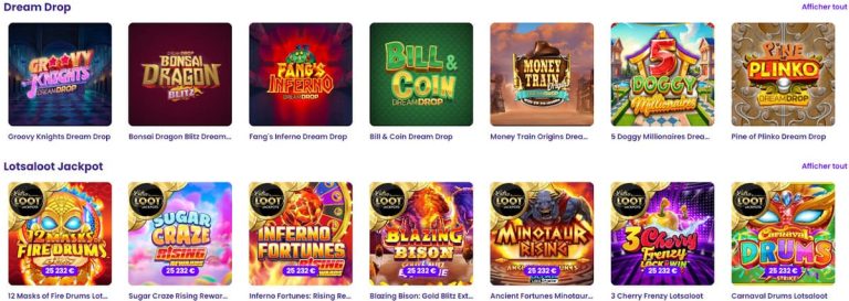 Wildz Casino Jackpots